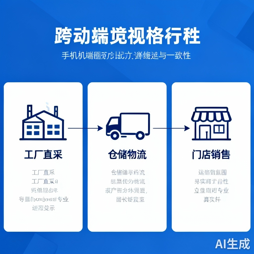 乐尔乐供应链体系示意图