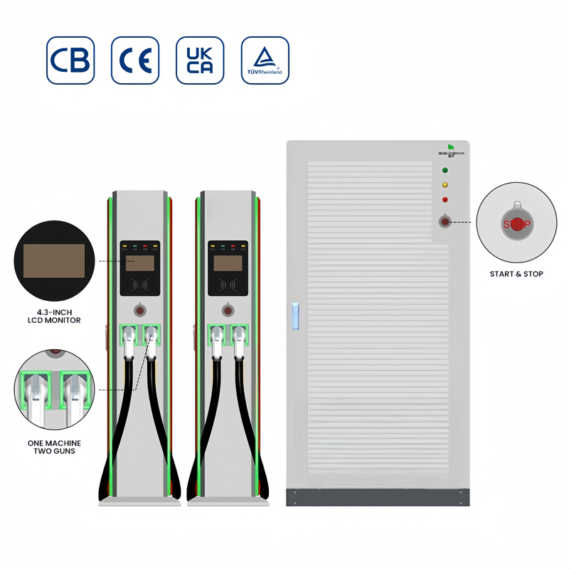 CCS1 / CCS2 / GBT DC Split Charger DYREM-888028 view 2