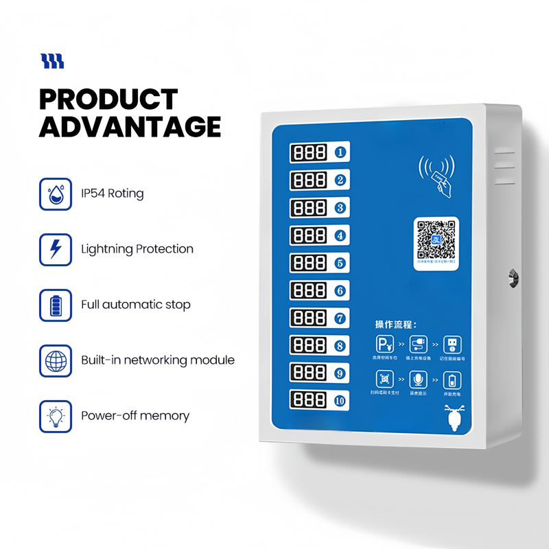 10Ways E-bike Charging Station DYREM-888031 view 4
