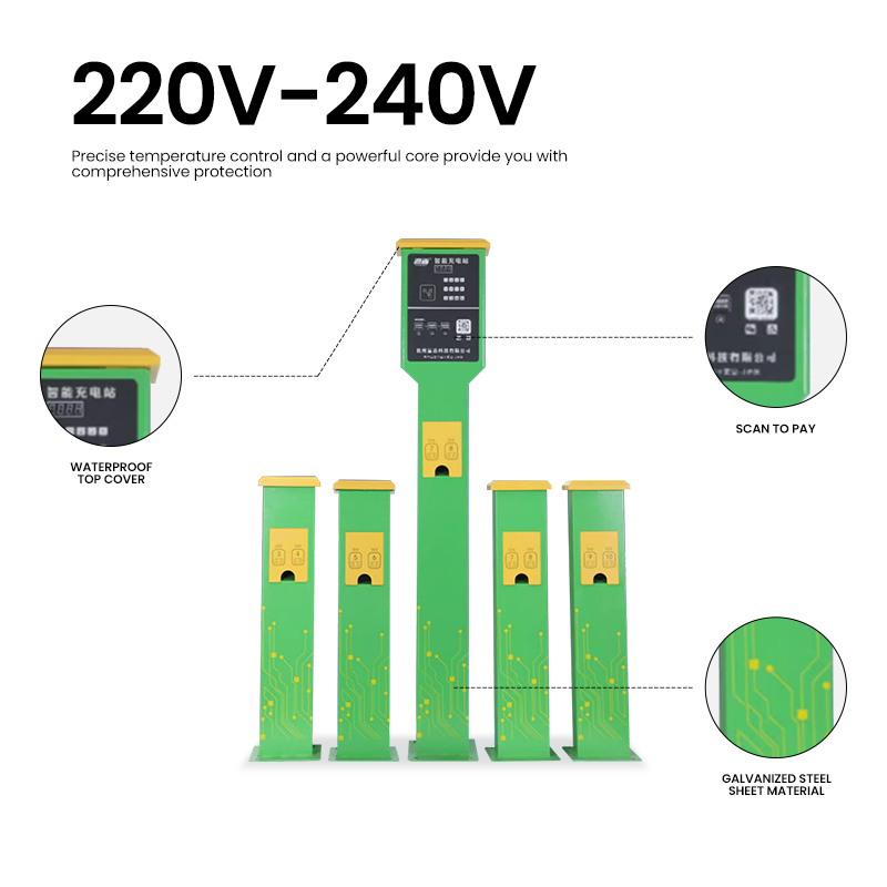 5Ways E-bike Charging Station DYREM-888035 view 2
