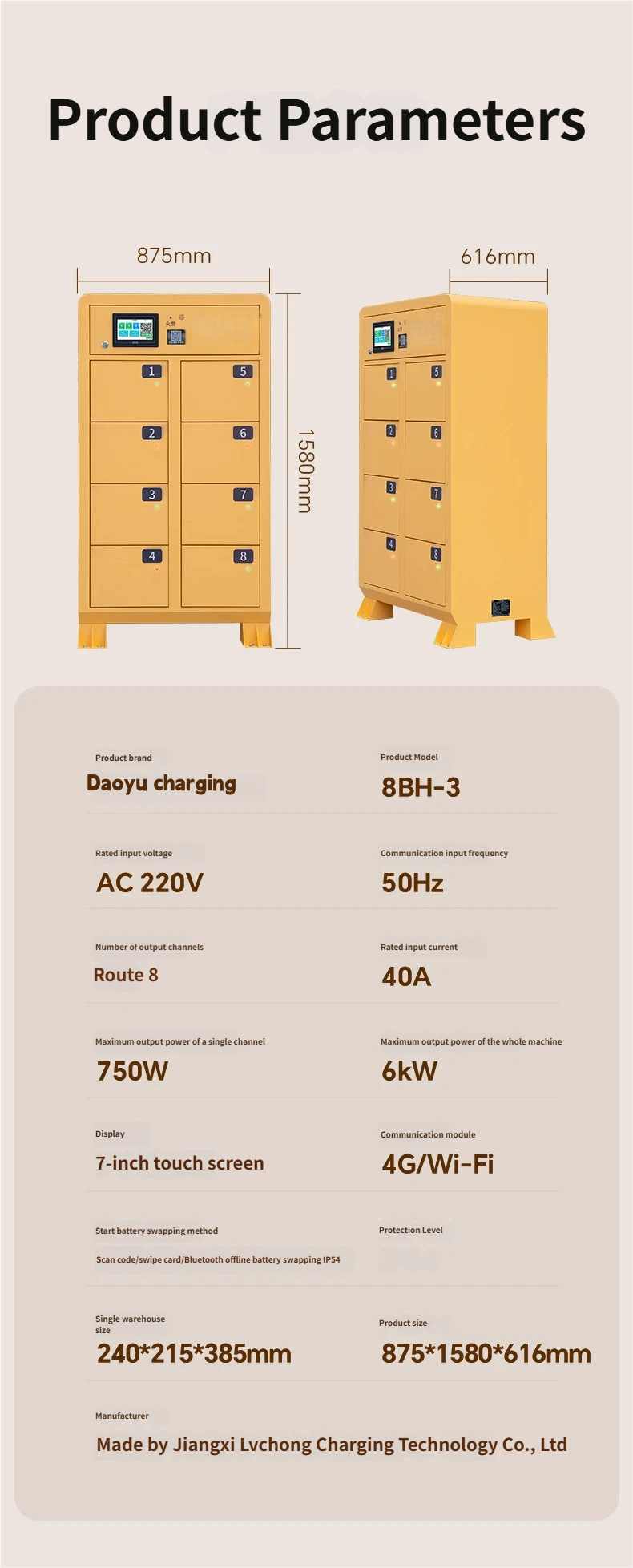 10Ways Power Exchange Cabinet DYREM-888036 view 6
