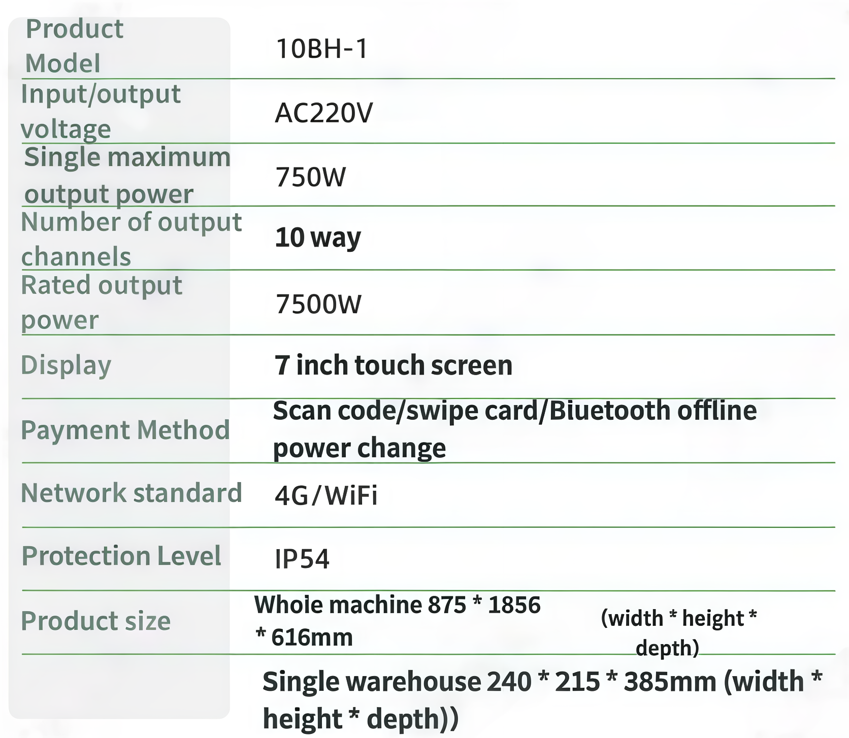 10Ways Power Exchange Cabinet DYREM-888036 view 7
