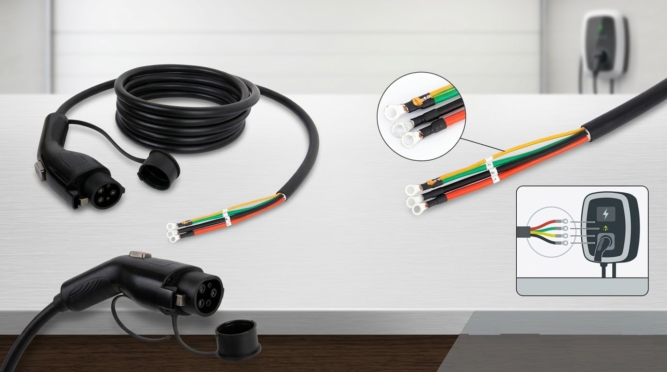 Type1 / Type2 / Tesla ChargingCables DYREM-888038