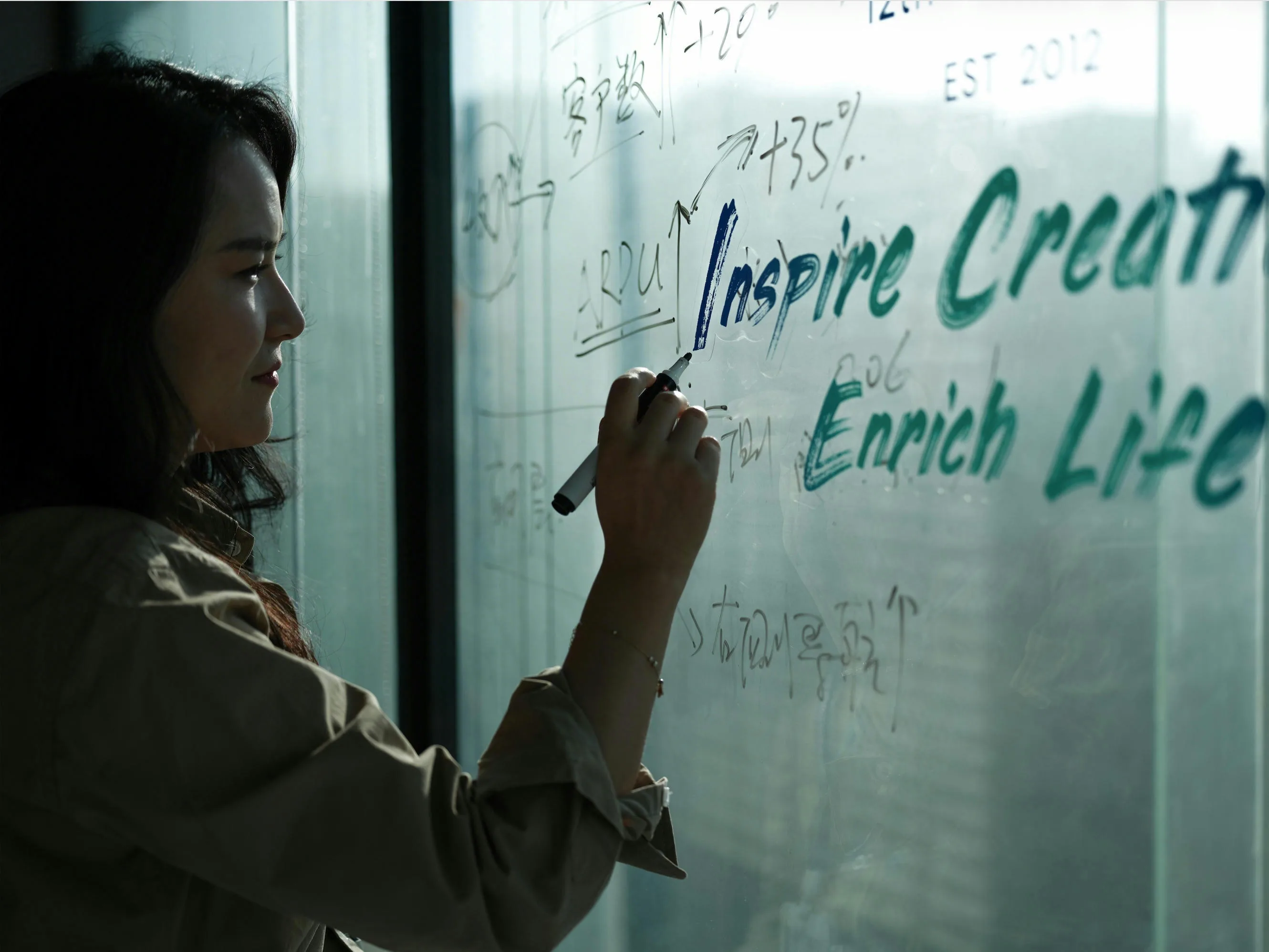 A ByteDance colleague in a collaborative workplace