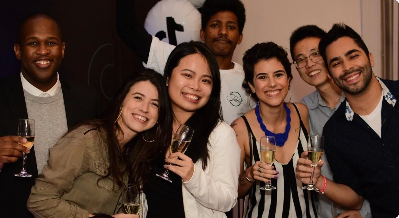 ByteDance colleagues from diverse backgrounds working together
