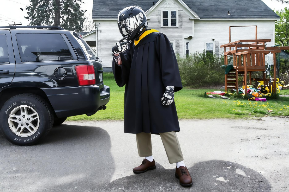 After: motorcycle removed